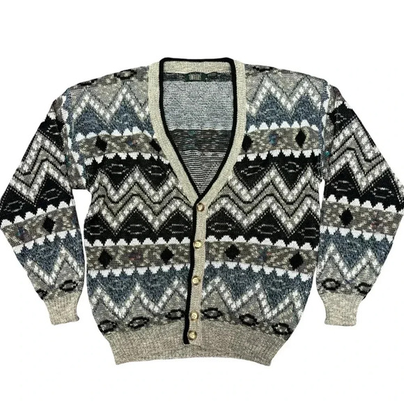 Stefano Man Knit Cardigan Vintage - Picture 1 of 5